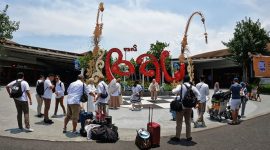 Foto Ikon Bali Di Bandara Ngurah Rai (Dok : Istmewa)