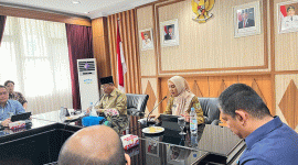 Foto : Rapat Koordinasi Teknis Pengelolaan Kawasan Industri Pulau Baai yang berlangsung di Ruang Rapat Merah Putih, Selasa 21 Oktober 2025 (Dok : Media Cente Pemprov Bengkulu