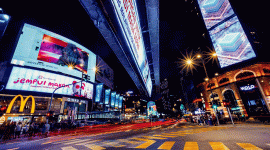 Foto : Kawasan Bukit Bintang Malaysia (Foto : Istimewa)