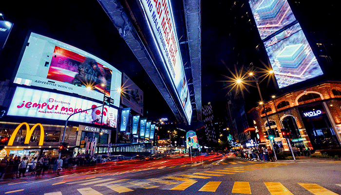 Foto : Kawasan Bukit Bintang Malaysia (Foto : Istimewa)
