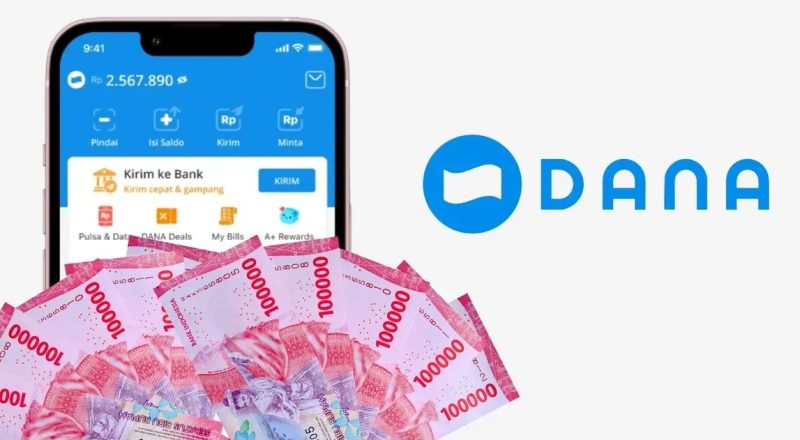 Foto : Ilustrasi Aplikasi Dana ( Dok :Istimewa)