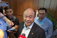 Foto : Kepala Badan Gizi Nasional (BGN) Prof. Dadan Hindayana menyampaikan bahwa Presiden Prabowo Subianto menilai kinerja seluruh kabinet dengan rata-rata nilai 8 dalam rapat paripurna setahun pemerintahan di Istana Negara, Senin  21 Oktober 2025  malam (Dok Tribunnews.com)