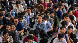 Ilustrasi Para Pencari Kerja (SUMBER FOTO: GETTY/BBCNews Indonesia)