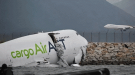 Foto : Ilustrasi Pesawat ACT Airlines Jatuh (Dok : Istimewa)