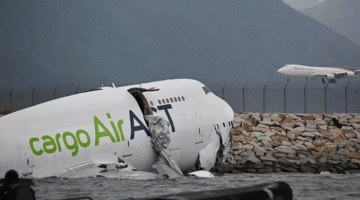 Foto : Ilustrasi Pesawat ACT Airlines Jatuh (Dok : Istimewa)