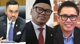 Foto : Kolase Sahroni,Uya Kuya dan Eko Patrio (Dok : Bangkapost)