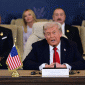 Foto : Presiden Amerika  Donal Trump (Dok : Seskab RI)