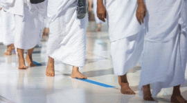 Foto : Ilustrasi umrah. Berikut tata cara daftar umrah mandiri lewat Nusuk Umrah yang sudah dilegalkan pemerintah Indonesia. (Doki: via REUTERS/Saudi Ministry of Media)

