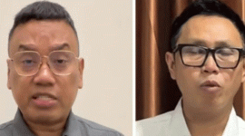 Foto : Kolase Uya Kuya dan Eko Patrio (Dok : Istimewa)