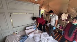 Glamping di Alahan Panjang Solok,Sumatera Barat Lokasi tewasnya Pasangan Muda (Sumber Foto : Kliksoloknews)