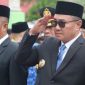 Foto : Wallikota Sungai Penuh,Alfin dan Buapti Kerinci Monadi Kompak Ziarah Ke Makam Pahlawan,Senin 10 November 2025 ( Sumber : Trendsatu)