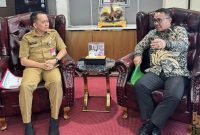 Foto : Wako Alfin Bertemu Dirjen Bina Keuangan Kemendagri (Sumber : Humas)