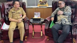 Foto : Wako Alfin Bertemu Dirjen Bina Keuangan Kemendagri (Sumber : Humas)