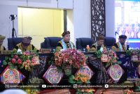 Foto : Ketua DPRD Kota Sungai Penuh Pimpin Paripurna Hut Kota Sungai Penuh Ke-17,Sabtu 8 November 2025 (Dok : DPRD)