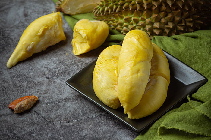 Foto : Buah Durian Jenis Musang King (Sumber : Freepik)
