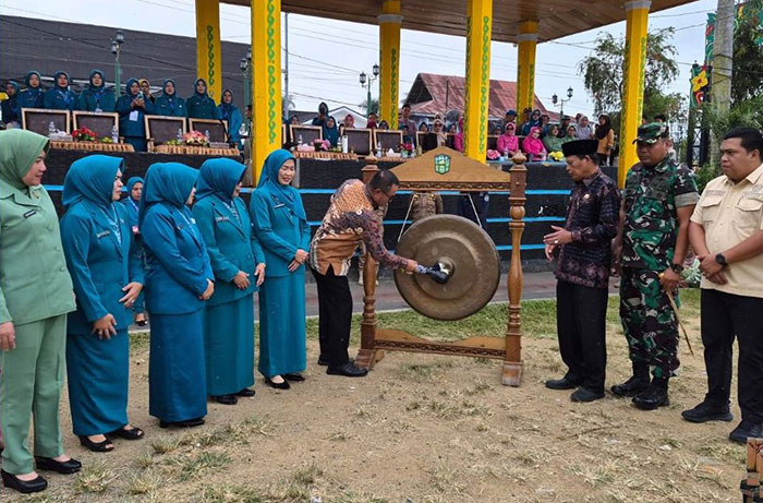 Foto : Wako Alfin Buka Jambore PKK dan Pasar Rakyat 2025 (Dok : Trendsatu.com)