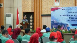 Foto : Komisi Pemberantasan Korupsi (KPK) menggelar Bimbingan Teknis Keluarga Berintegritas di Aula Merah Putih Kantor Gubernur Bengkulu, Selasa 4 Oktober 2025 (Dok MC Pemprov Bengkulu)