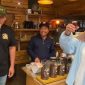 Foto : Bupati Merangin Minum Kopi di Horti Tani Coffe,Kerinci (Sumber : Kominfo)