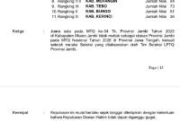 Foto : Hasil MTQ Ke 54 Tingkat Provinsi Jambi (Sumber : Istimewa)