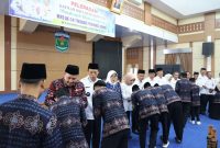 Foto : Wako Alfin Melepas Kafilah Kota Sungai Penuh Yang akan Mengikuti MTQ Ke-54 Tingkat Provinsi Jambi (Sumber : trendsatu.com)