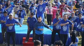 Foto : GubernurJambi dan Para Bupati Ikuti SDenam Sehat DPW PAN Jambi (Dok Pariwarajambi.com)