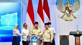 Foto : Presiden Prabowo Meluncurkan Program Digitalisasi Pembelajaran Nasional,Senin17 November 2025 (Sumber : BPMI)