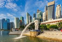 Foto : Ikonik Merlion Singapura (Dok Traveloka.com)