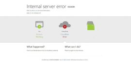 Foto : Tampilan Cloudflare  Down (Sumber : Trendsatu.com)