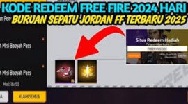 Foto : Kode Redeem FF (Sumber Istimewa)