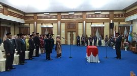 Foto : Pelantikan Pejabat Eselon II,III,IV Pemkot Sungai Penuh,Senin 1 Desember 2025 