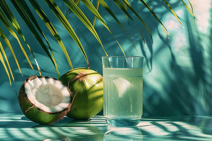 Air Kelapa Kaya Manfaat Untuk kesehatan (Foto : Freepik)