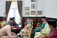 Wabup Merangin A Khafidh pimpin rapat penertiban Pasar Bawah Bangko