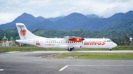 Pesawat Wing Air Di Bandara Depati Parbo Kerinci