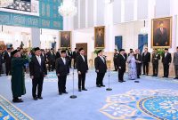 Presiden Prabowo lantik 6 Dubes RI di Istana Negara