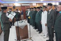 Bupati Anwar Sadat Melantik Pejabat Eselon II,III dan IV Pemkab Tanjung Jabung Barat