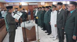 Bupati Anwar Sadat Melantik Pejabat Eselon II,III dan IV Pemkab Tanjung Jabung Barat
