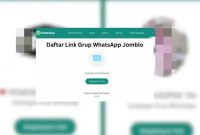 Grup WhatsApp Pemersatu Bangsa ramai dicari netizen
 