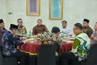Bupati Merangin H.M Syukur Hadir Rups Luar Biasa Bank 9 Jambi 2026