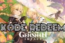 Daftar kode redeem Genshin Impact terbaru 23 Januari 2026 dengan latar belakang hadiah Primogems