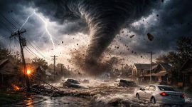 Ilustrasi Cuaca Ekstrim