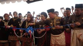 Gubernur Al Haris launching Jambi Elok Nian di Taman Mini Melayu Jambi