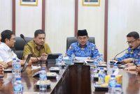 Rapat Pemkab Tanjab Barat bersama Dirjen Migas mengenai kuota 6.661 sambungan Jargas