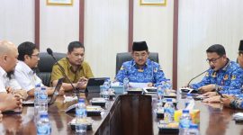 Rapat Pemkab Tanjab Barat bersama Dirjen Migas mengenai kuota 6.661 sambungan Jargas