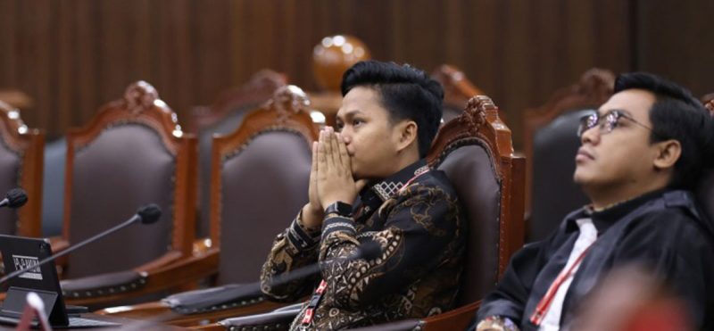 Ketua-Umum Ikatan-Wartawan Hukum Irfan Kamil Saat mendengar Putusan MK