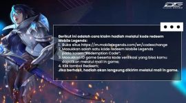 Kode Redeem MLBB 3 Januari 2026 Hadiah Skin dan Diamond Gratis