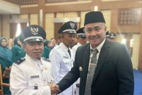 Pelantikan lima Kepala Desa PAW oleh Wali Kota Alfin