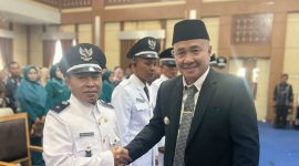 Pelantikan lima Kepala Desa PAW oleh Wali Kota Alfin