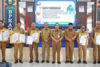 Bupati Muaro Jambi Bambang Bayu Suseno Rakor Dengan SKPD