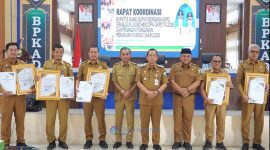 Bupati Muaro Jambi Bambang Bayu Suseno Rakor Dengan SKPD