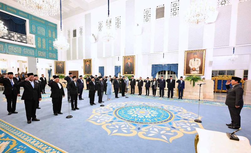 Presiden Prabowo Lantik Keanggotaan Dewan Energi,Rabu 28 Januari 2026